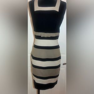 Chopin black and cream dress